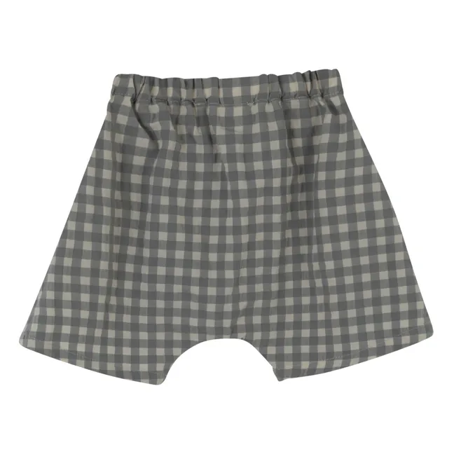 Bermuda-Shorts Vichy | Grau