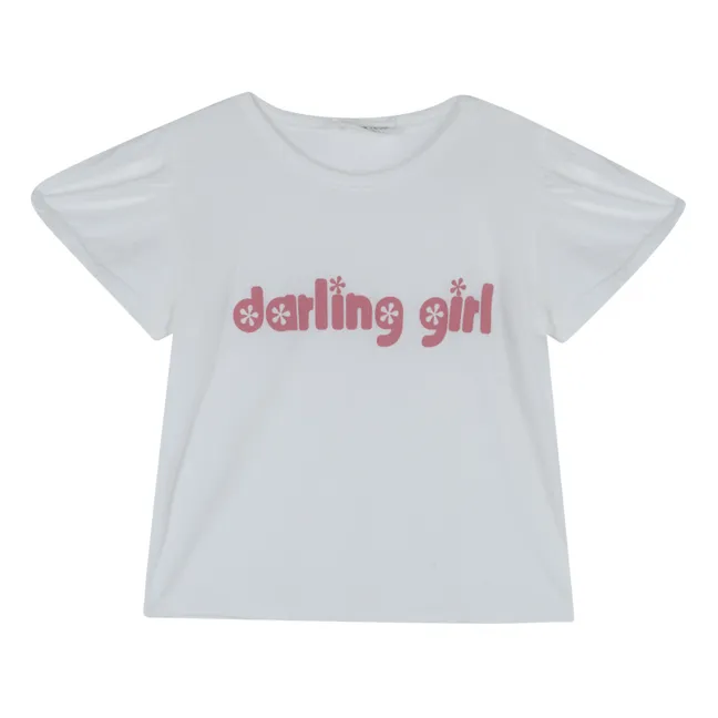 Maglietta Darling Girl | Bianco