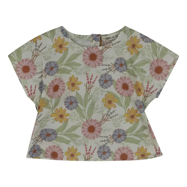 Blusa floral  | Crudo