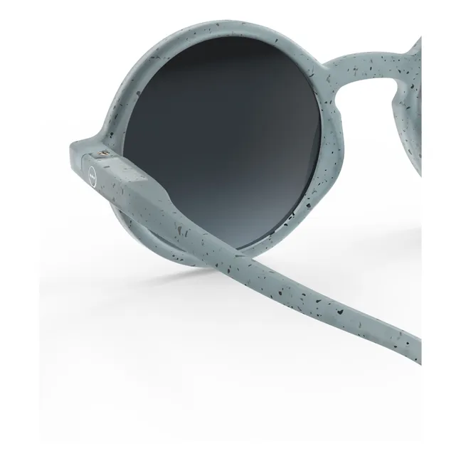 Sonnenbrille #C Gesprenkelter Effekt Junior | Hellblau
