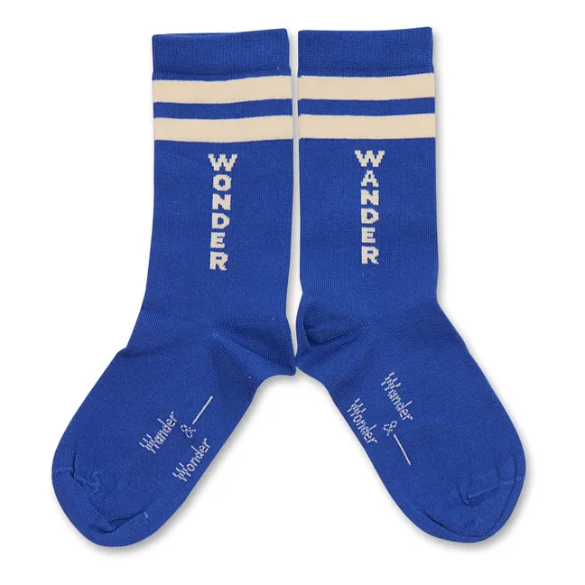 Striped socks | Blue