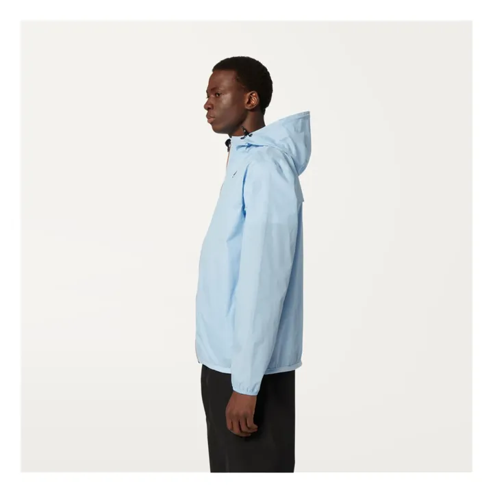 Le Vrai 3.0 Claude Reflective Raincoat | Azure blue- Product image n°5