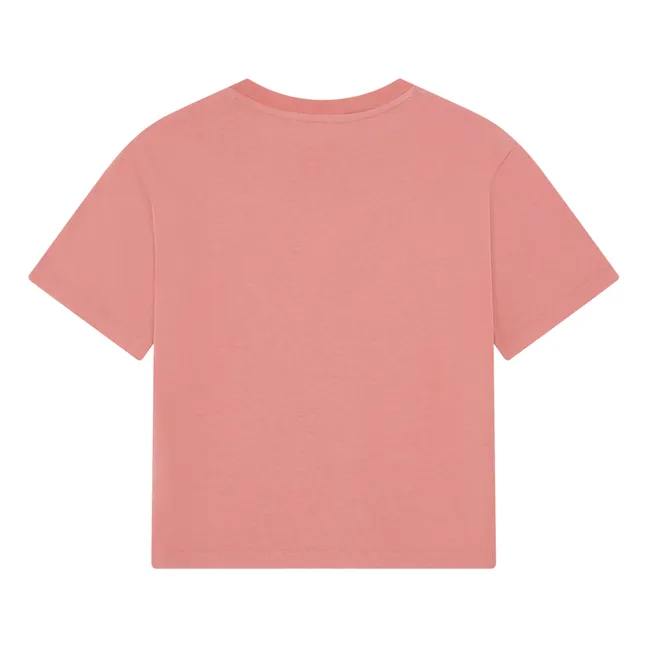 T-shirt Manches Courte Coton Bio | Rose