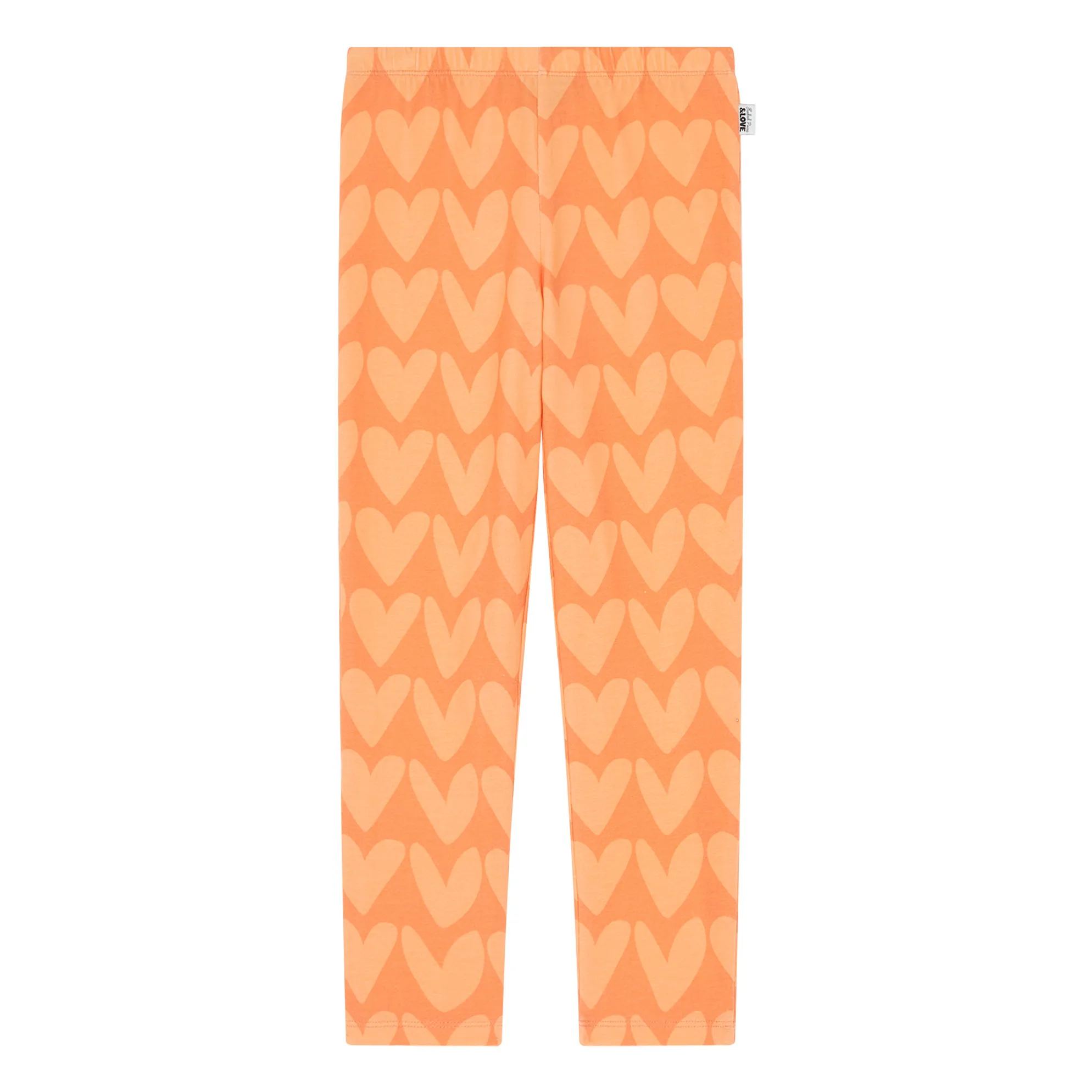 Hundred Pieces Orange Organic Cotton Leggings