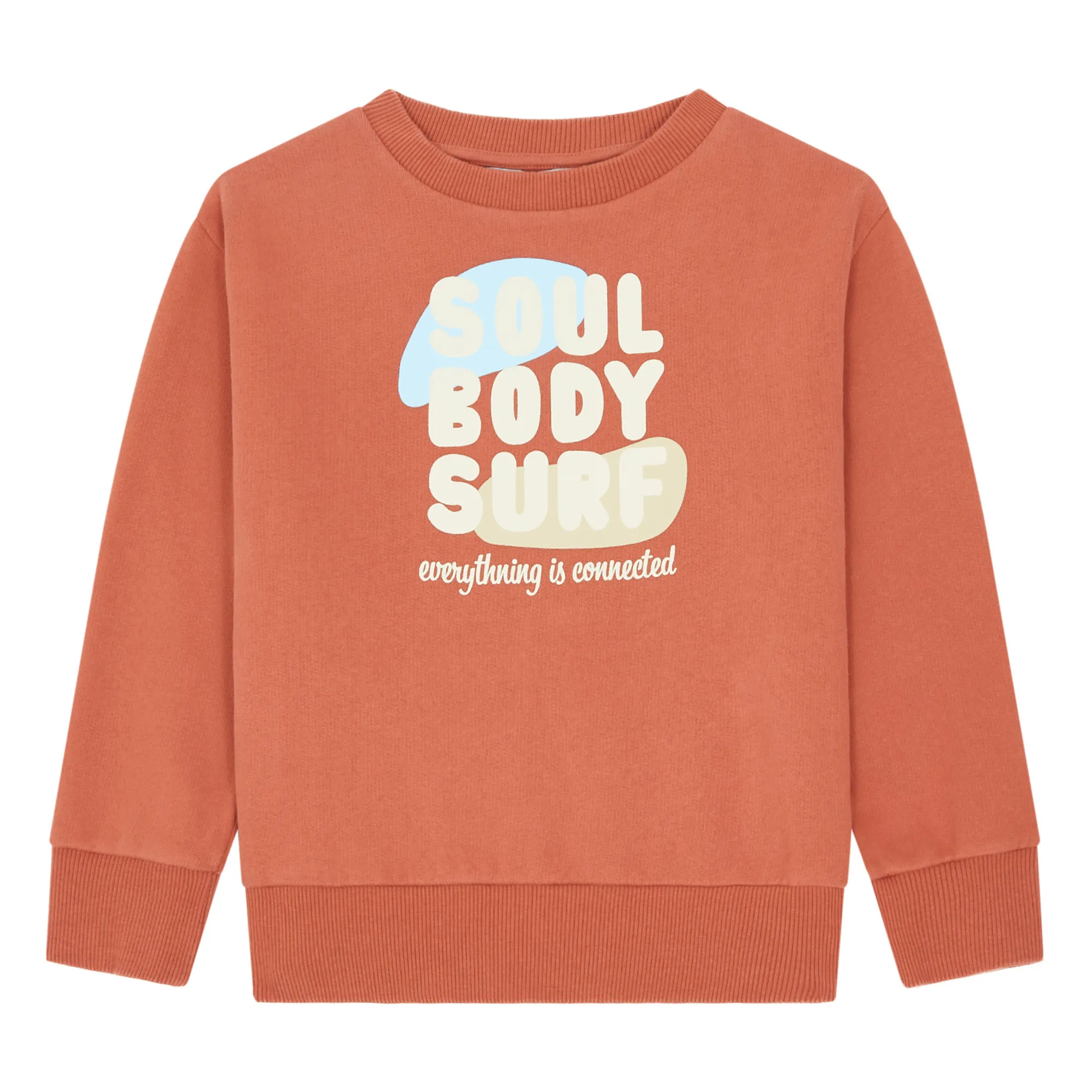 Hundred Pieces Clay Organic Cotton Sweatshirt
