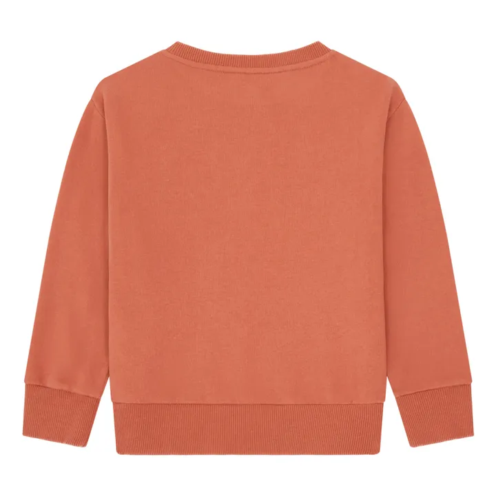 Sudadera de algodón ecológico  | Arcilla- Imagen del producto n°2