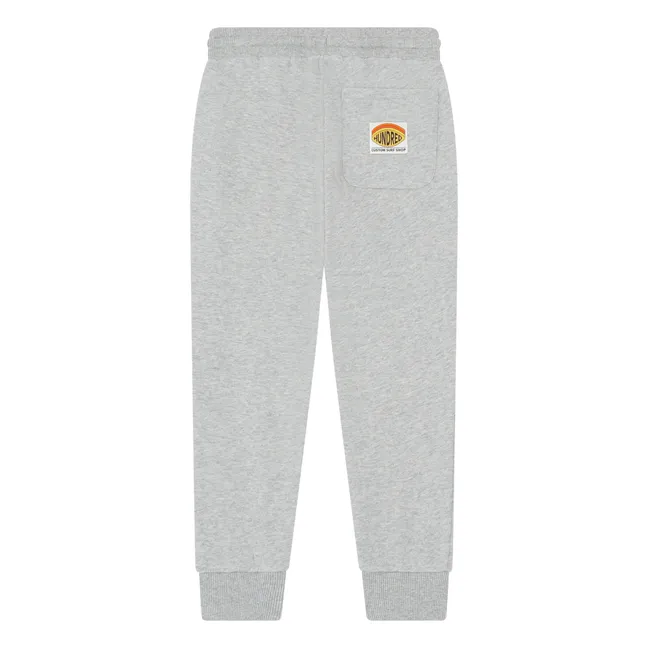 Organic cotton slim-fit jogging suit | Grey