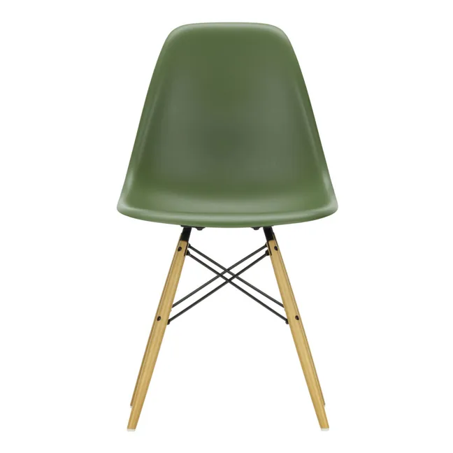 Chaise DSW plastic - piètement érable  - Charles & Ray Eames | Forêt