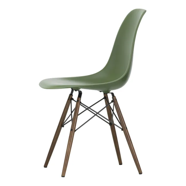 Sedia in plastica DSW - base in acero - Charles &amp; Ray Eames | Forêt