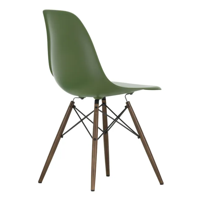 Sedia in plastica DSW - base in acero - Charles &amp; Ray Eames | Forêt
