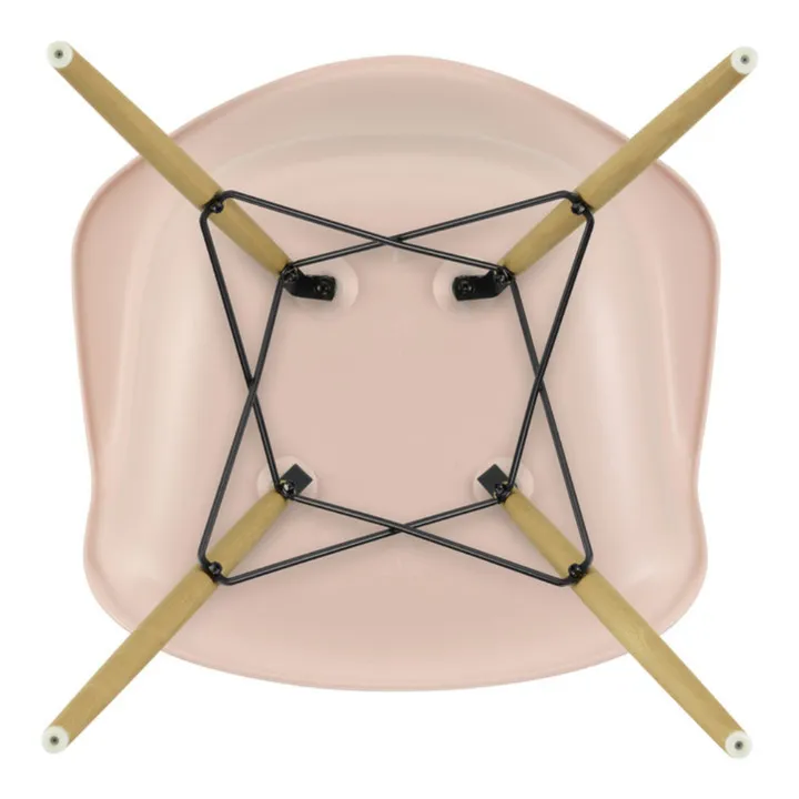 Silla DAW - base de arce - Charles &amp; Ray Eames | Rosa pálido- Imagen del producto n°3