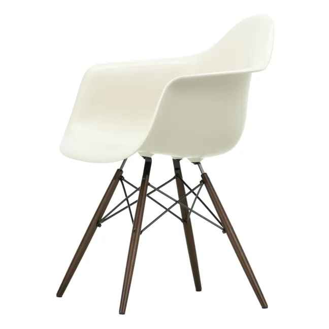 Sedia DAW - base in acero - Charles &amp; Ray Eames | Gris galet