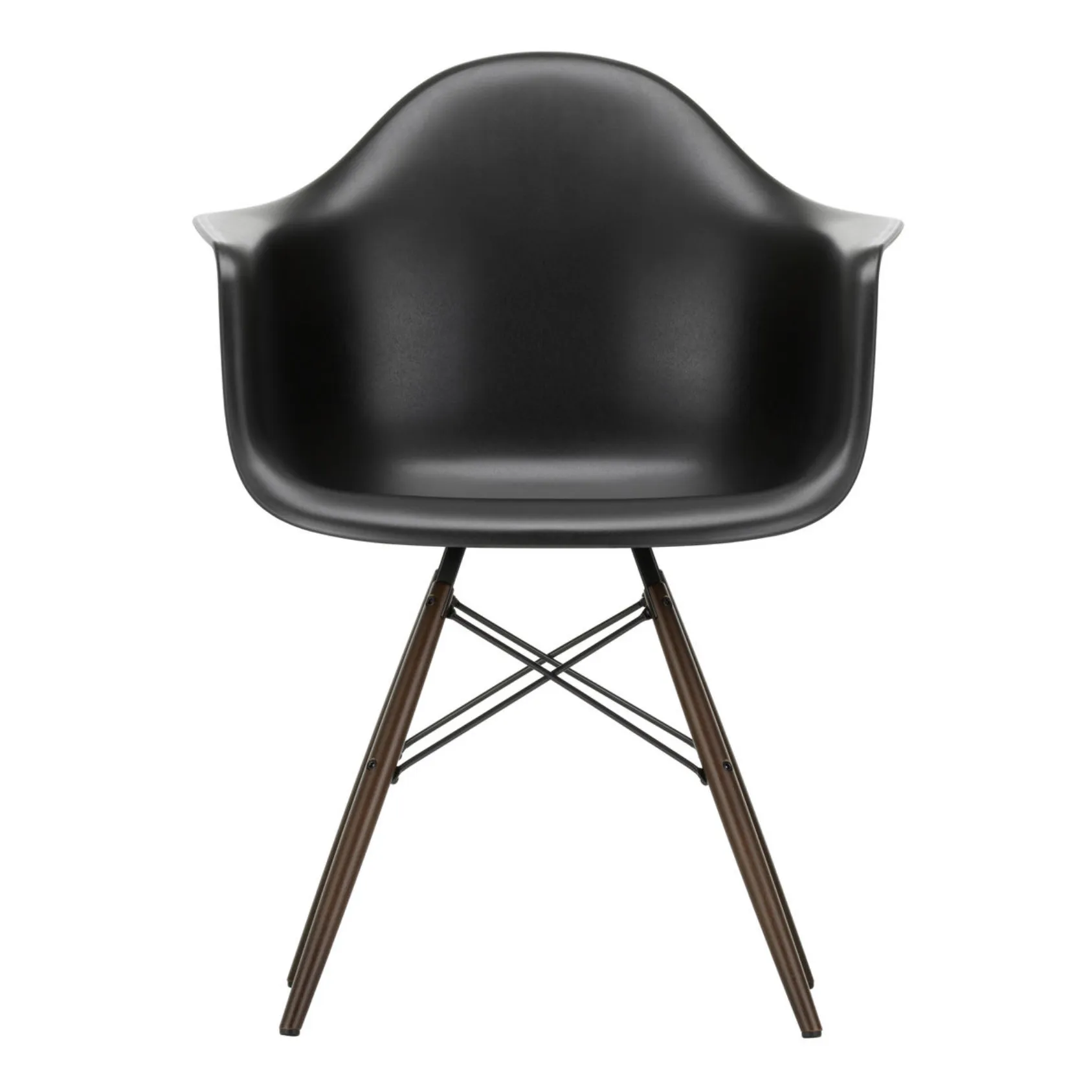 Vitra Black Daw Chair - Maple Base - Charles & Ray Eames