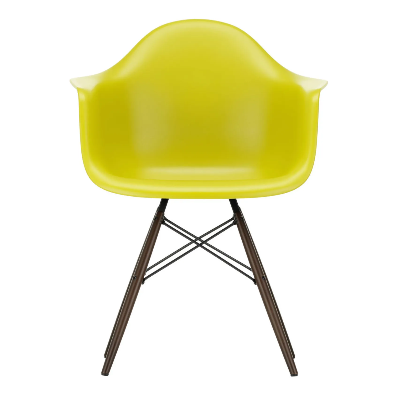 Vitra Mustard Daw Chair - Maple Base - Charles & Ray Eames