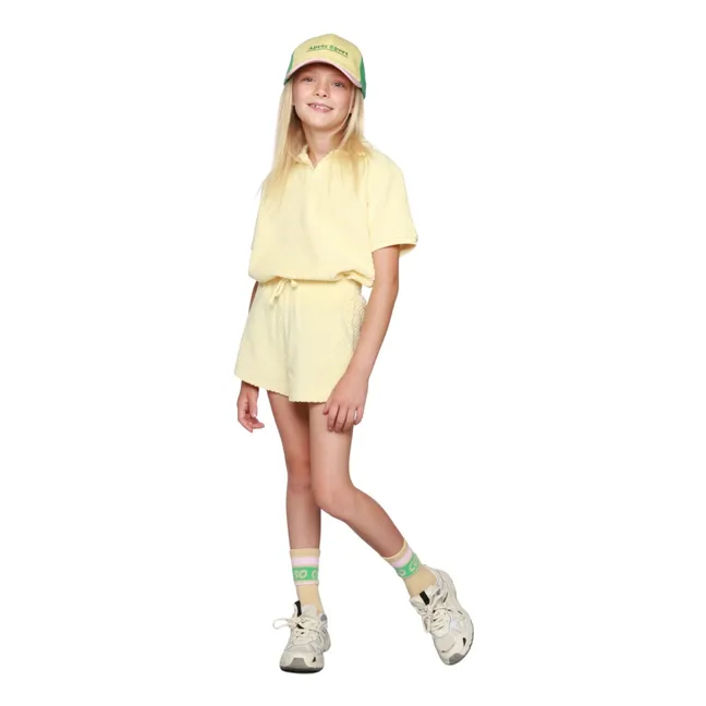 Terry shorts | Yellow