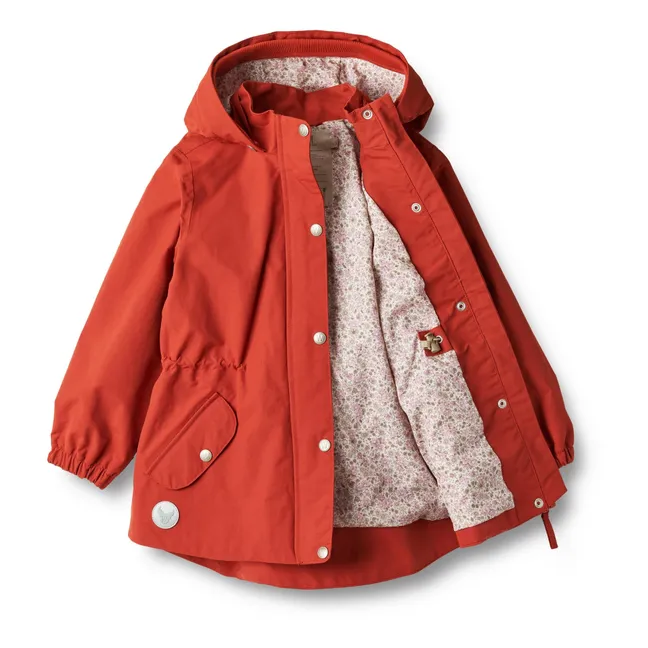 Ada Tech Recycled Fibre Parka | Red