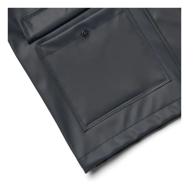 Veste Imperméable Ollo Fibres Recyclées | Azul Noche