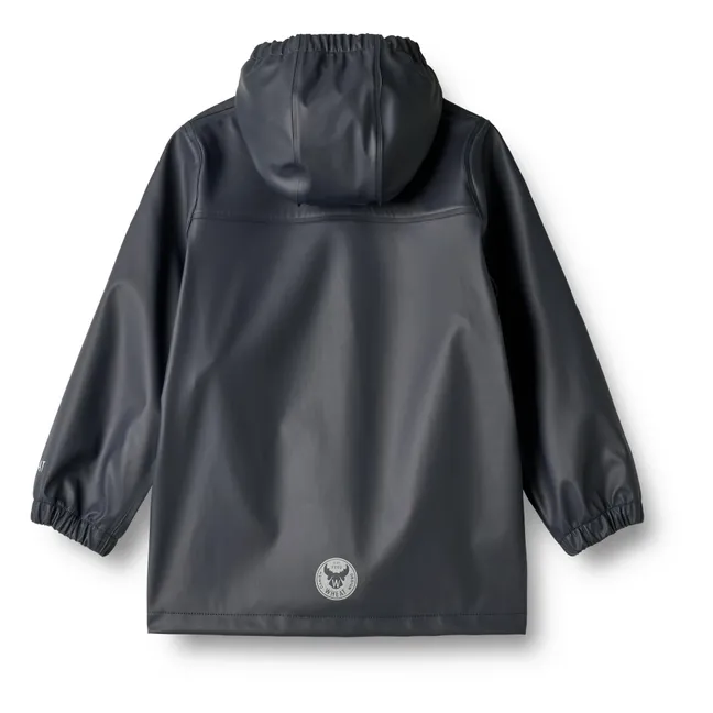 Veste Imperméable Ollo Fibres Recyclées | Azul Noche