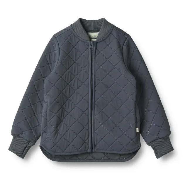 Loui Recycled Fibre Quilted Jacket | Midnight blue