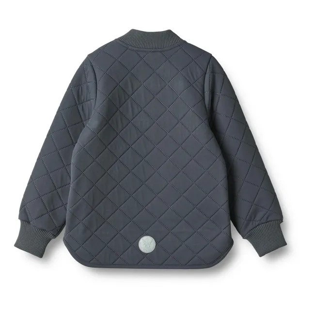Loui Recycled Fibre Quilted Jacket | Midnight blue