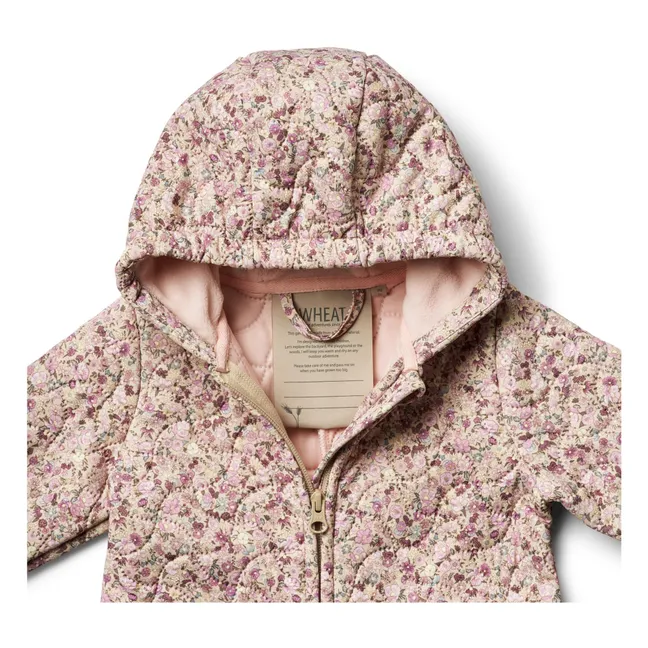 Harley Flower Quilted Suit Recycled Fibres | Pink