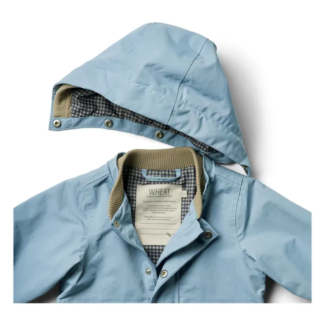 Carlo Tech Recycled Fibre Baby Parka | Light blue