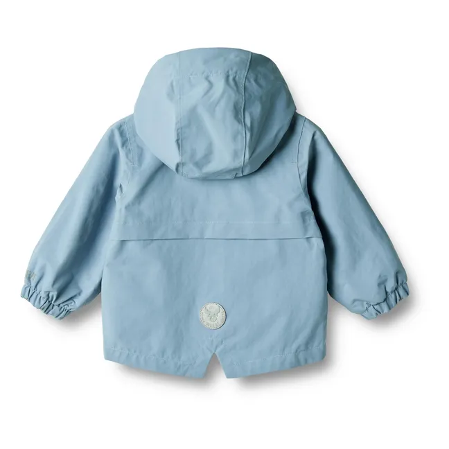 Carlo Tech Recycled Fibre Baby Parka | Light blue