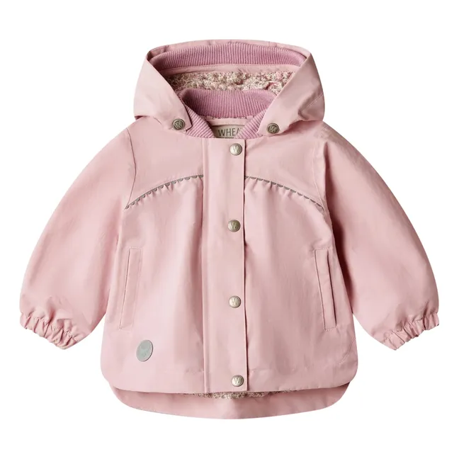 Ruth Tech Recycled Fibre Baby Parka | Pink