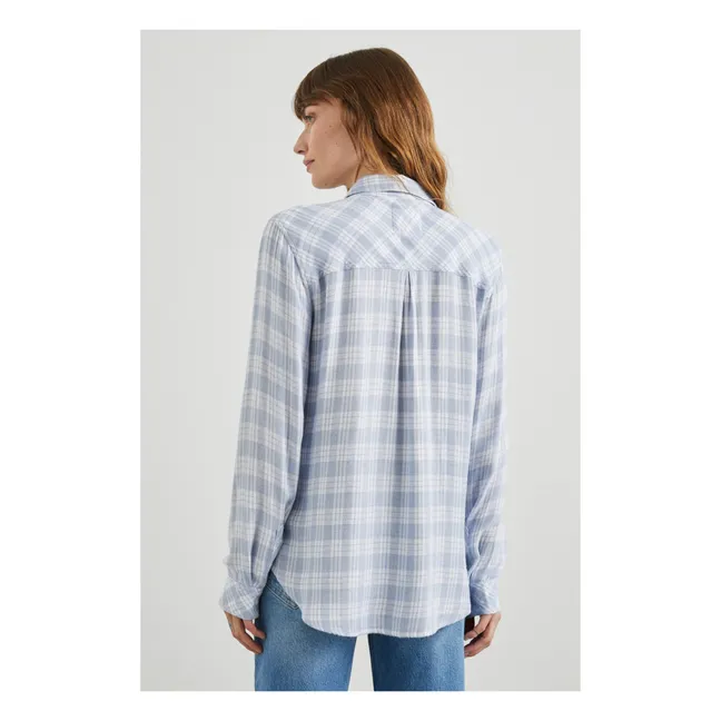 Hunter plaid shirt | Light blue