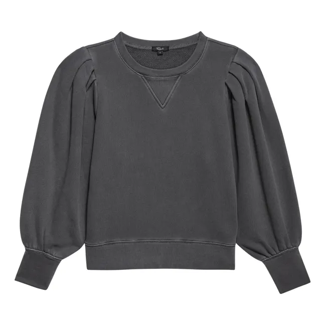 Sweatshirt Tiffany | Kohlegrau