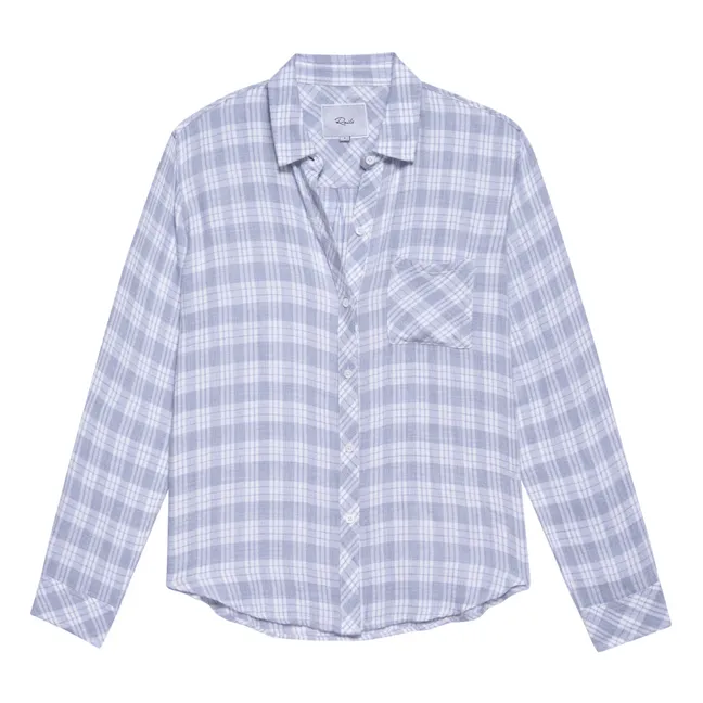 Hunter plaid shirt | Light blue
