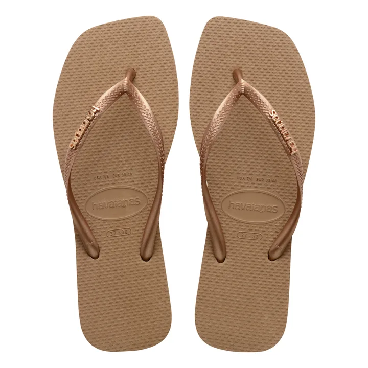 Chanclas Square Logo Metallic | Rosa- Imagen del producto n°2