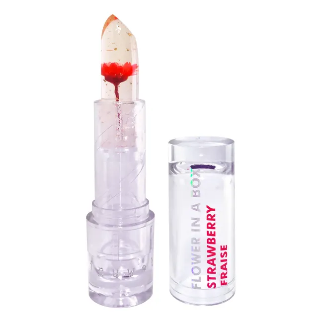 Flower in a box Strawberry lipstick - 3.5 g | Pink