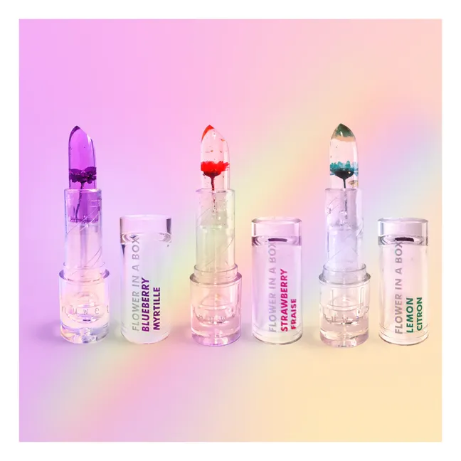 Lippenstift Flower in a box Heidelbeere - 3,5 g | Violett