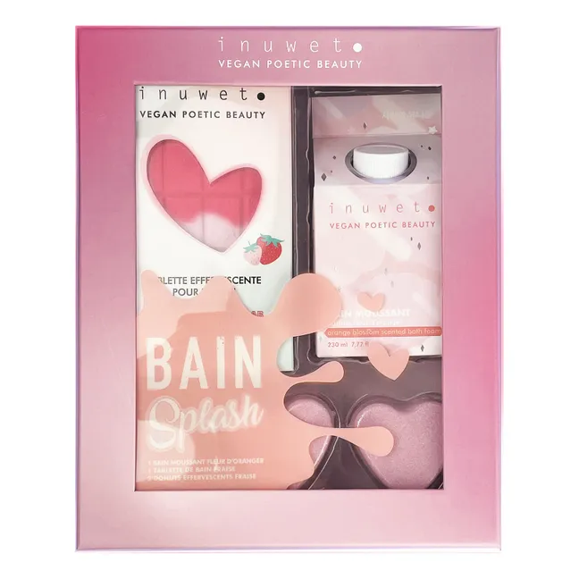 Splash Bade-Set - Erdbeere