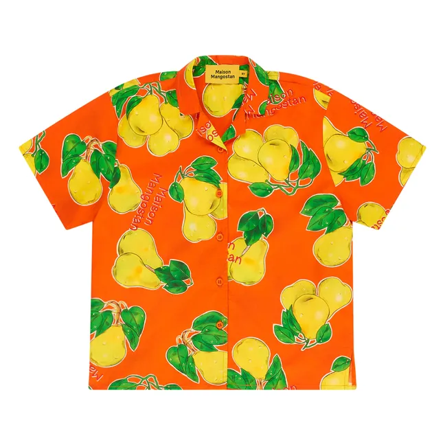 Camisa Peritas | Naranja Sanguina