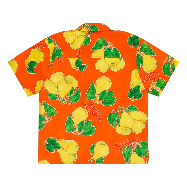 Camisa Peritas | Naranja Sanguina