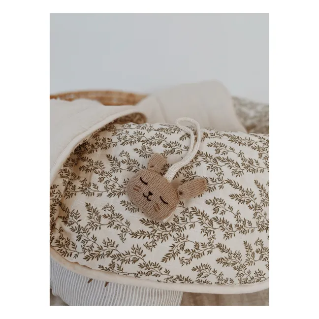 Rabbit Hanging Rattle | Beige