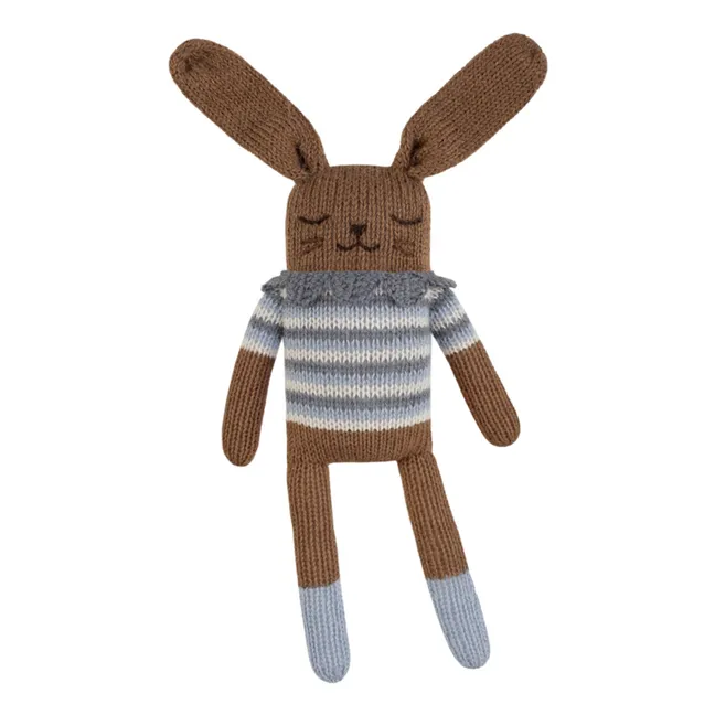 Vintage top bunny cuddly toy  | Blue
