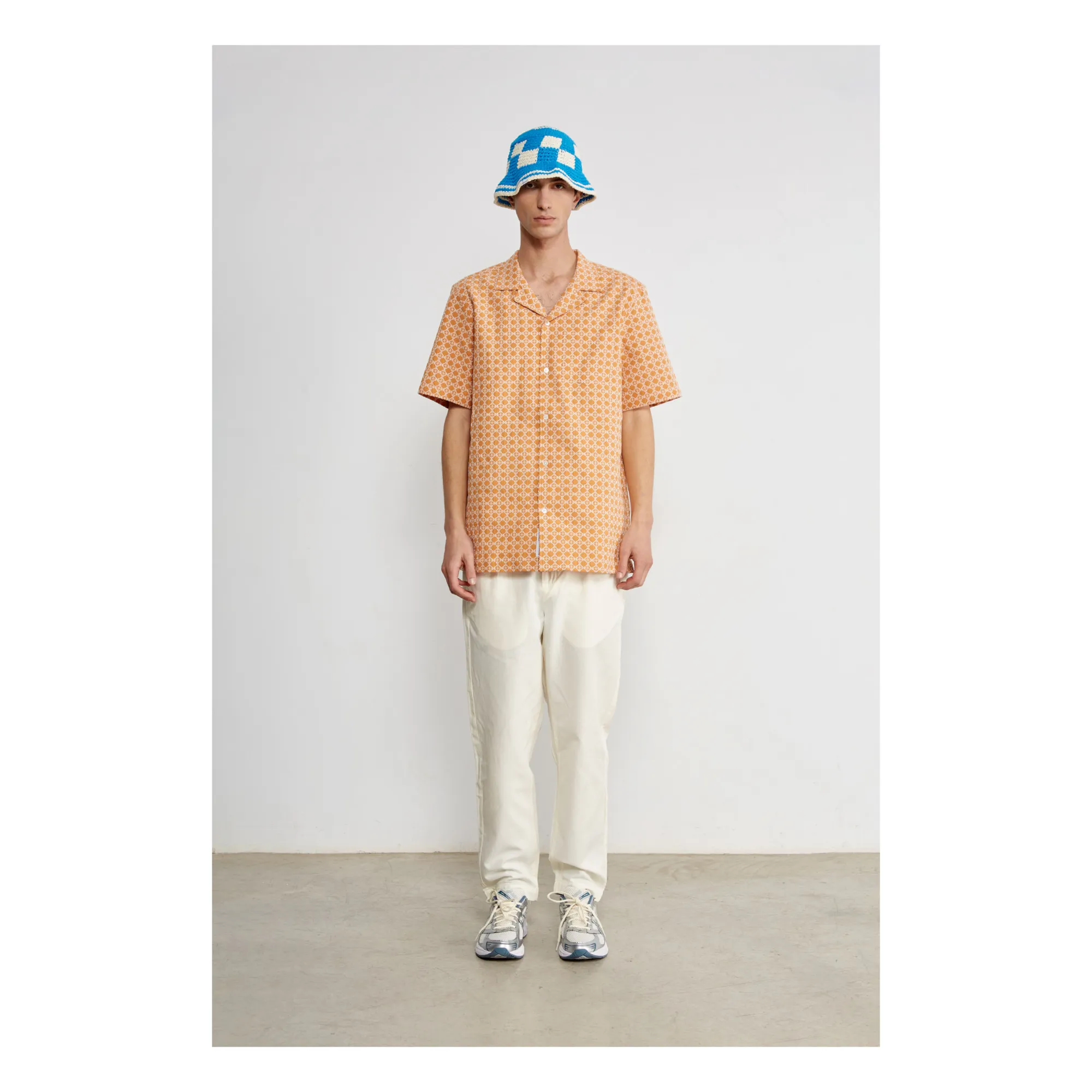 Edmmond Studios Orange Artisan Blouse