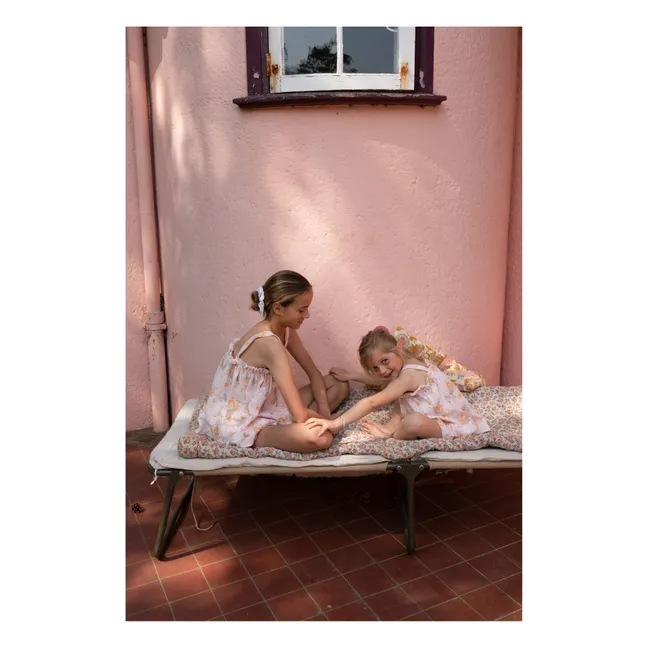Pijama Maya de gasa doble de algodón ecológico | Rosa Palo