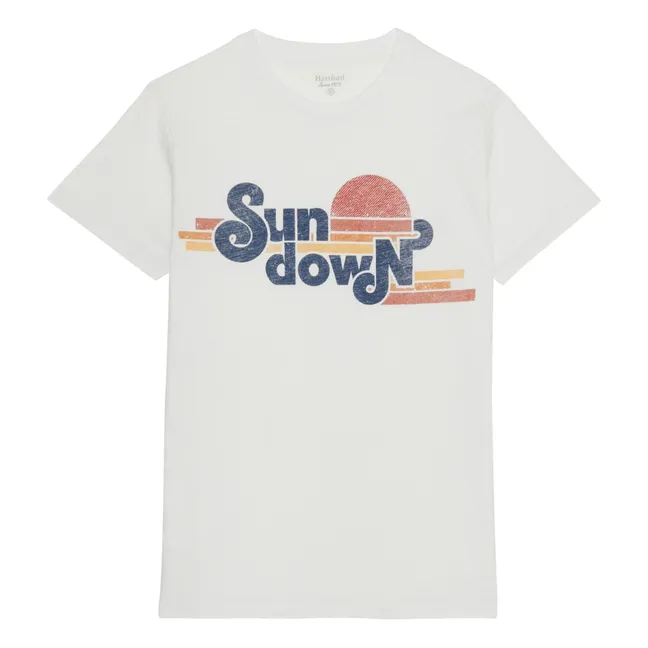 Maglietta Sundown | Bianco