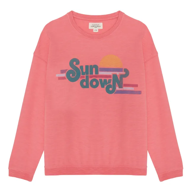 Tarfa Fleece Sweatshirt | Pink