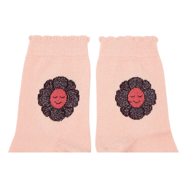 Chaussettes Poppy | Rose