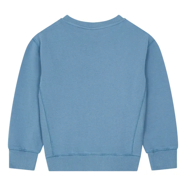 Sweatshirt aus Bio-Baumwolle  | Denim