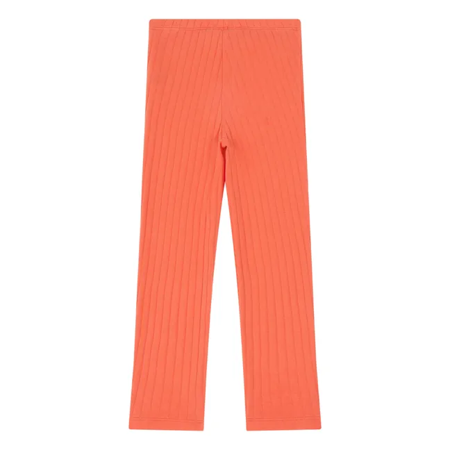 Organic cotton leggings | Tangerine