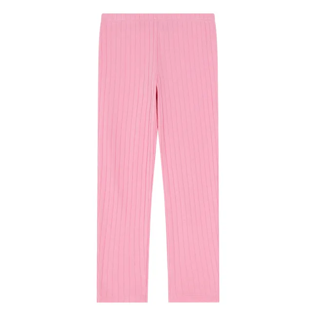 Organic cotton leggings | Pink