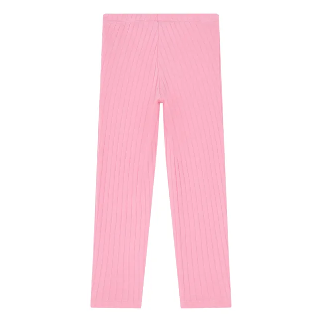 Organic cotton leggings | Pink