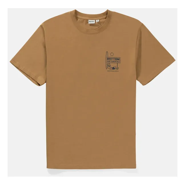 T-Shirt Lull Bio-Baumwolle | Kamelbraun