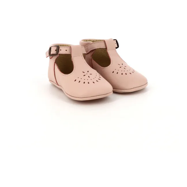 Minimilton T-Bar Slippers | Pink